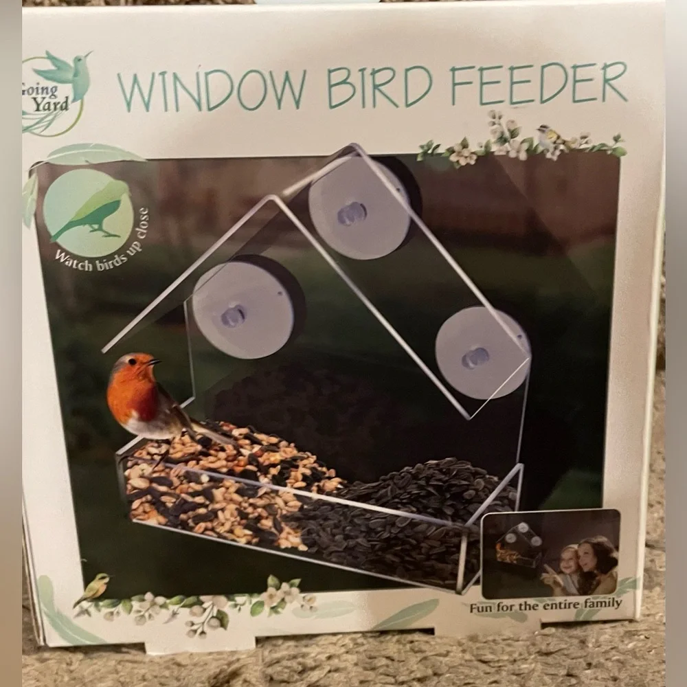 Going Yard Window Bird Feeder